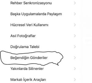 İnstagram’da tüm beğenilerimi nasıl görürüm3